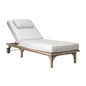 Serenique Teak Patio Pool Chaise (Set Of 2)-Outdoor Chaises-Seasonal Living-LOOMLAN