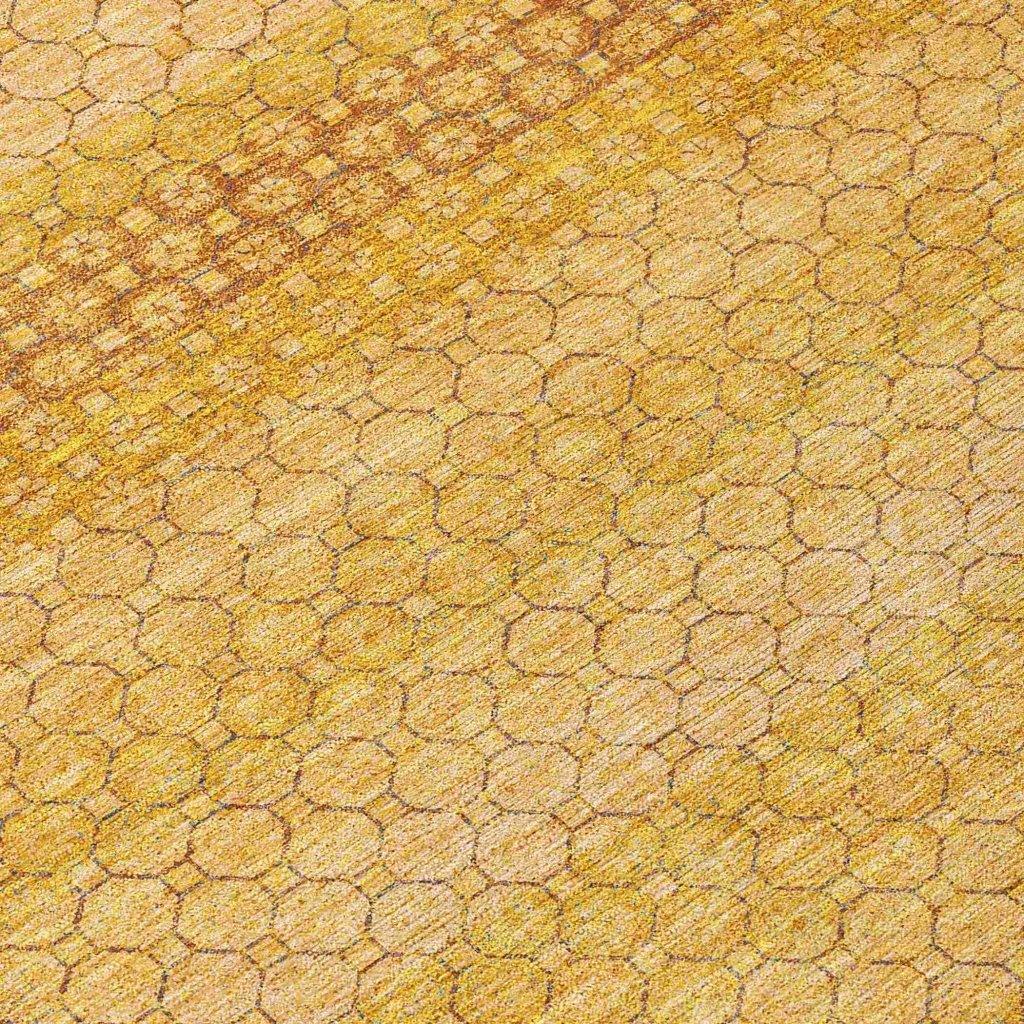 Serenith Gold Washable Indoor - Outdoor Rug - LOOMLAN - LOOMLAN Rugs - Outdoor Rugs