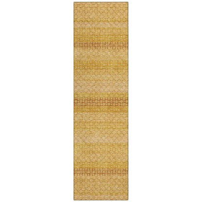 Serenith Gold Washable Indoor - Outdoor Rug - LOOMLAN - LOOMLAN Rugs - Outdoor Rugs
