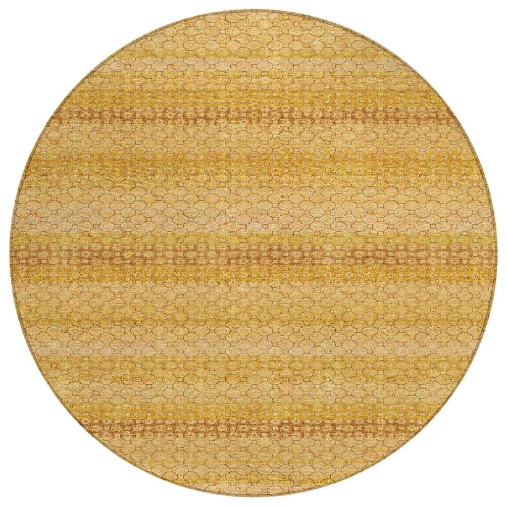 Serenith Gold Washable Indoor - Outdoor Rug - LOOMLAN - LOOMLAN Rugs - Outdoor Rugs