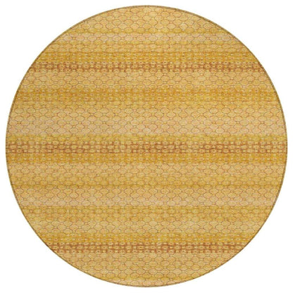 Serenith Gold Washable Indoor - Outdoor Rug - LOOMLAN - LOOMLAN Rugs - Outdoor Rugs