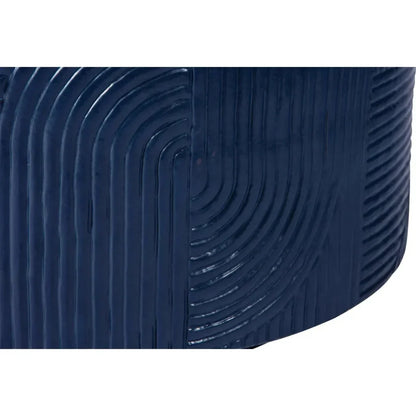 Serenity BlueOutdoor Round Table - 24" Tall - LOOMLAN - Seasonal Living - Outdoor Side Tables