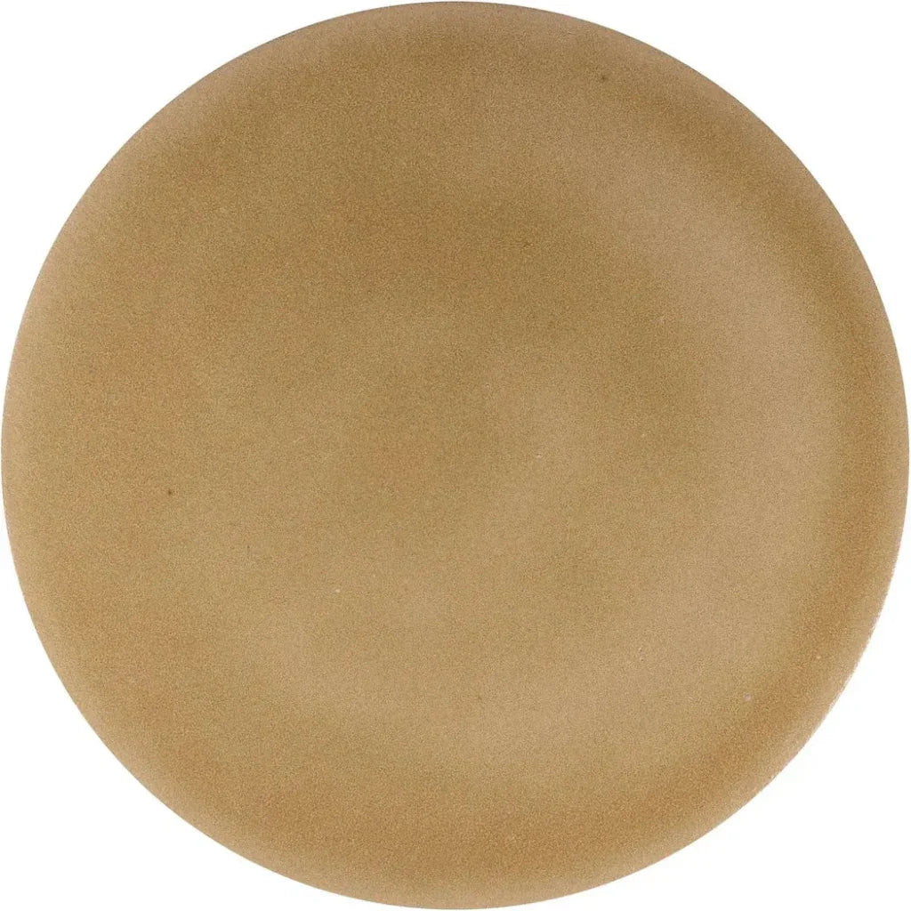 Serenity Ceramic Brown Outdoor Side Table - Medium-Garden Stools-Seasonal Living-LOOMLAN