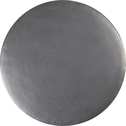 Serenity Ceramic Grey Outdoor Side Table - Medium - LOOMLAN - Seasonal Living - Outdoor Side Tables