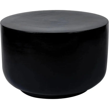 Serenity Grazed Side Table Black Outdoor Accent Table - LOOMLAN - Seasonal Living - Outdoor Side Tables