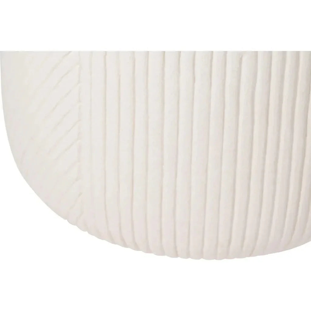 Serenity Side Table 14" - White Outdoor Accent Table - LOOMLAN - Seasonal Living - Outdoor Side Tables