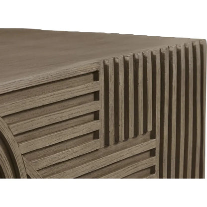 Serenity Square Table - Brown Outdoor Accent Table - LOOMLAN - Seasonal Living - Outdoor Side Tables