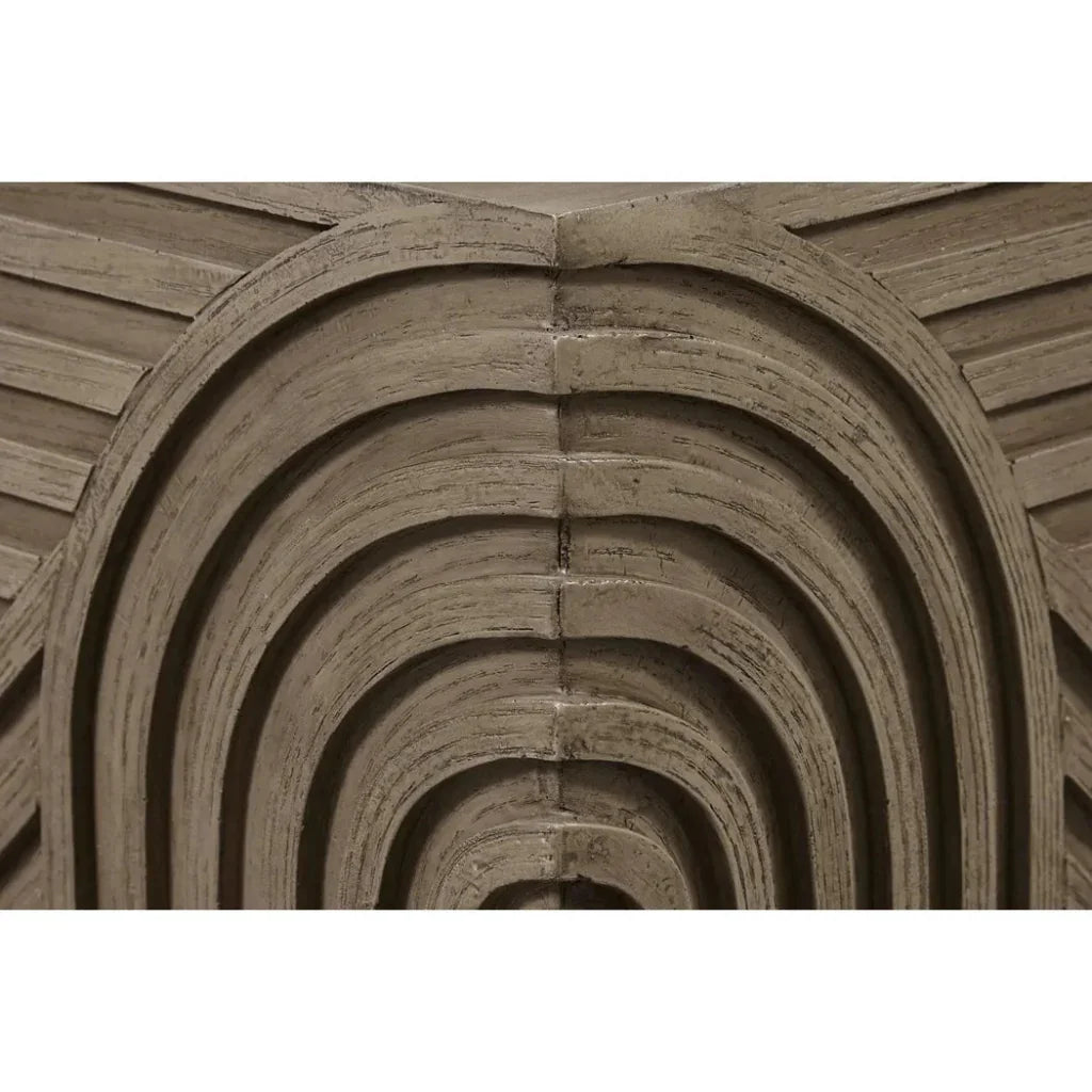 Serenity Square Table - Brown Outdoor Accent Table - LOOMLAN - Seasonal Living - Outdoor Side Tables