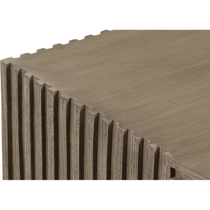 Serenity Square Table - Brown Outdoor Accent Table - LOOMLAN - Seasonal Living - Outdoor Side Tables