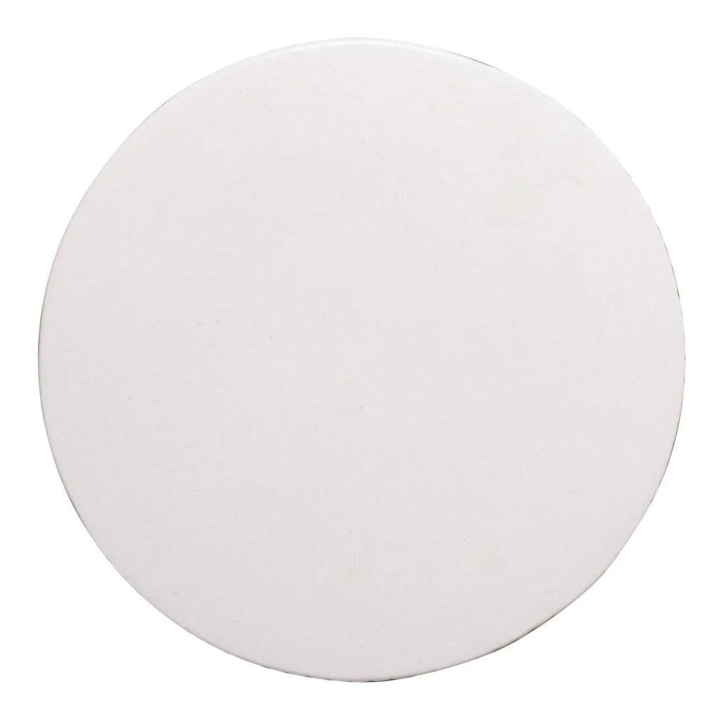 Serenity Textured Ceramic Patio Stool-Garden Stools-Seasonal Living-LOOMLAN