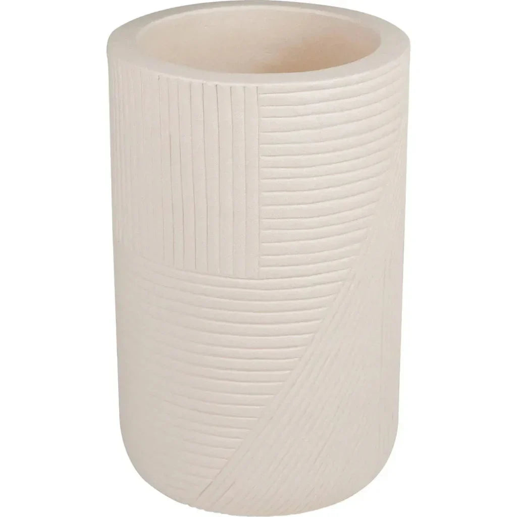 Serenity White Outdoor Planter Set of 2 - LOOMLAN - Seasonal Living - Planters