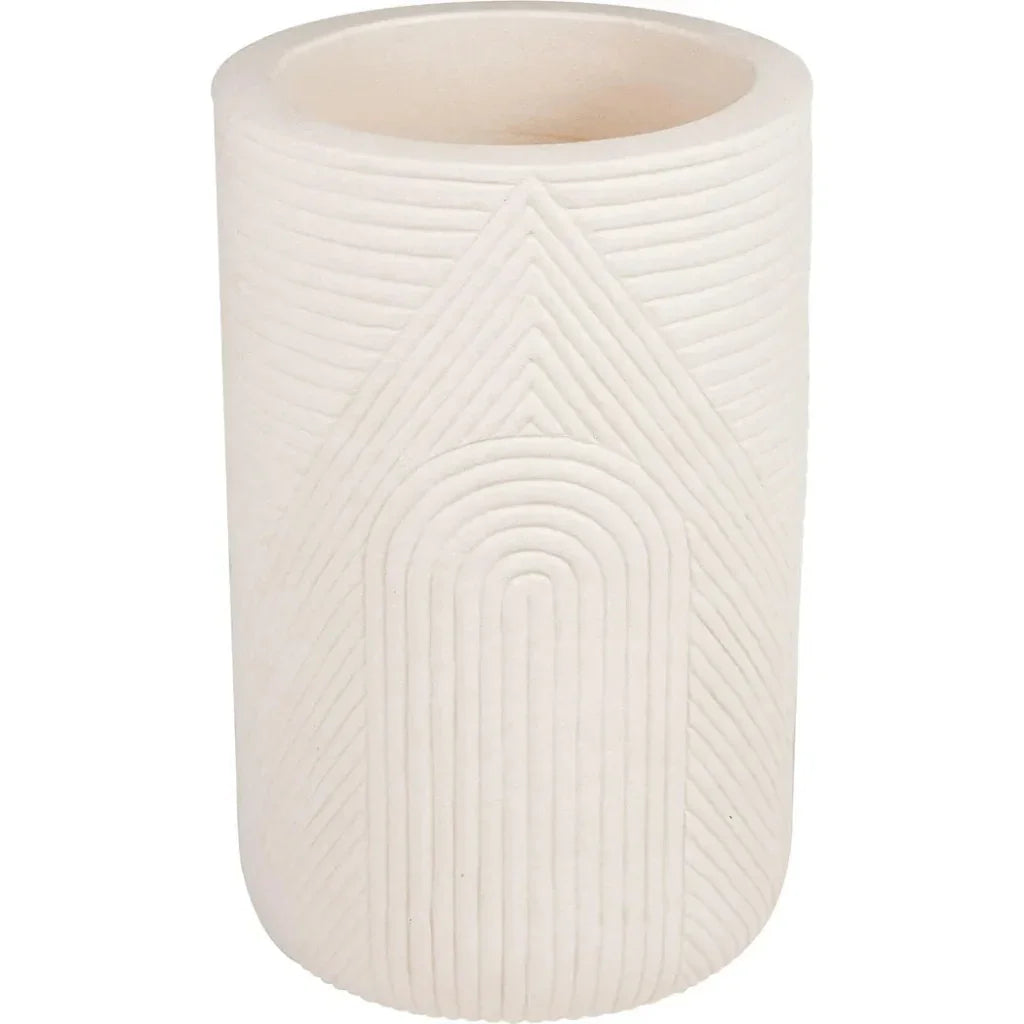 Serenity White Outdoor Planter Set of 2 - LOOMLAN - Seasonal Living - Planters