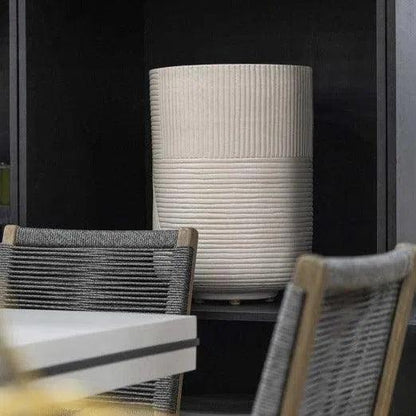 Serenity White Outdoor Planter Set of 2 - LOOMLAN - Seasonal Living - Planters