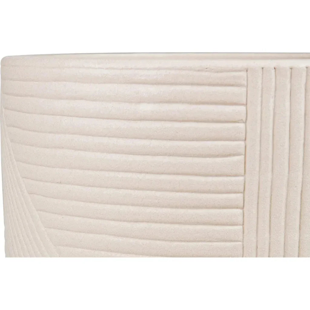 Serenity White Outdoor Planter Set of 2 - LOOMLAN - Seasonal Living - Planters