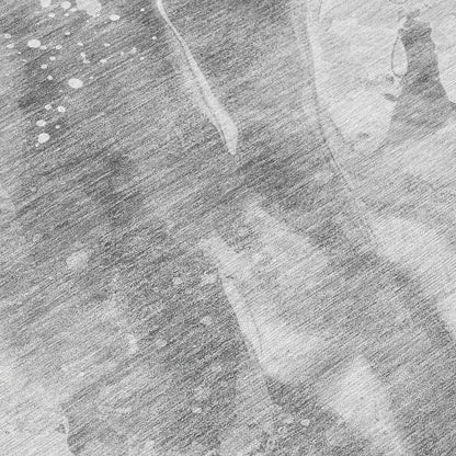 Serenza Gray Washable Indoor - Outdoor Rug - LOOMLAN - LOOMLAN Rugs - Outdoor Rugs