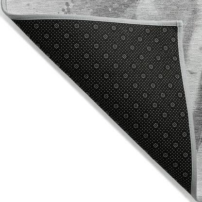 Serenza Gray Washable Indoor - Outdoor Rug - LOOMLAN - LOOMLAN Rugs - Outdoor Rugs