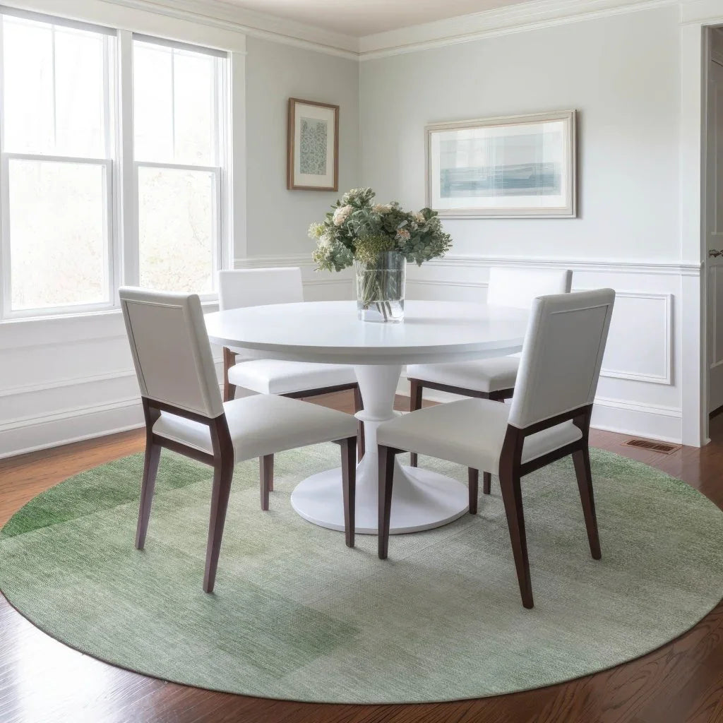 Serephina Green Washable Indoor - Outdoor Rug - LOOMLAN - LOOMLAN Rugs - Outdoor Rugs