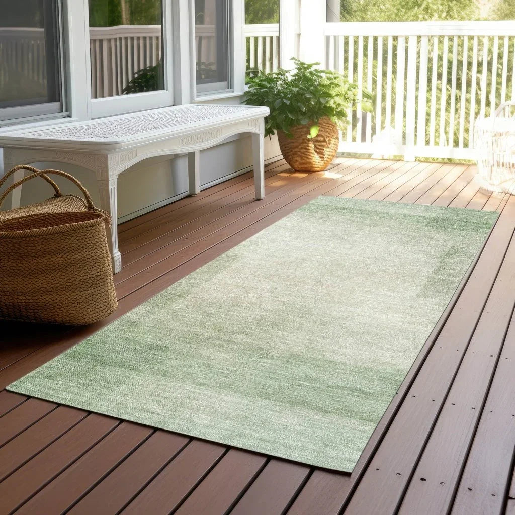 Serephina Green Washable Indoor - Outdoor Rug - LOOMLAN - LOOMLAN Rugs - Outdoor Rugs