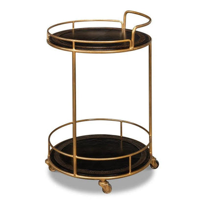 Server Round Side Table - LOOMLAN - Sarreid - Side Tables