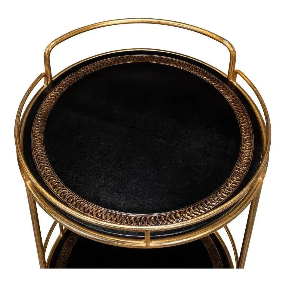 Server Round Side Table - LOOMLAN - Sarreid - Side Tables