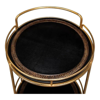 Server Round Side Table - LOOMLAN - Sarreid - Side Tables