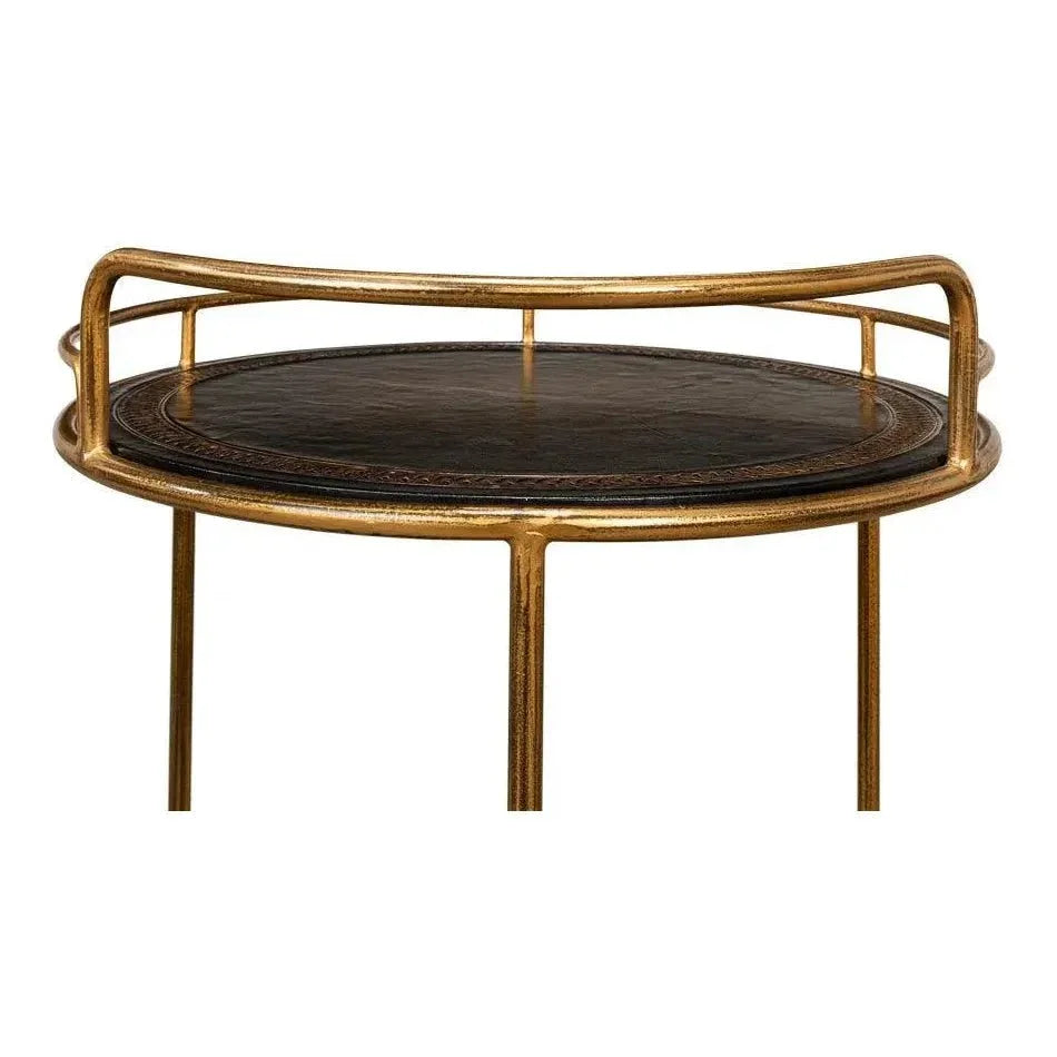 Server Round Side Table - LOOMLAN - Sarreid - Side Tables