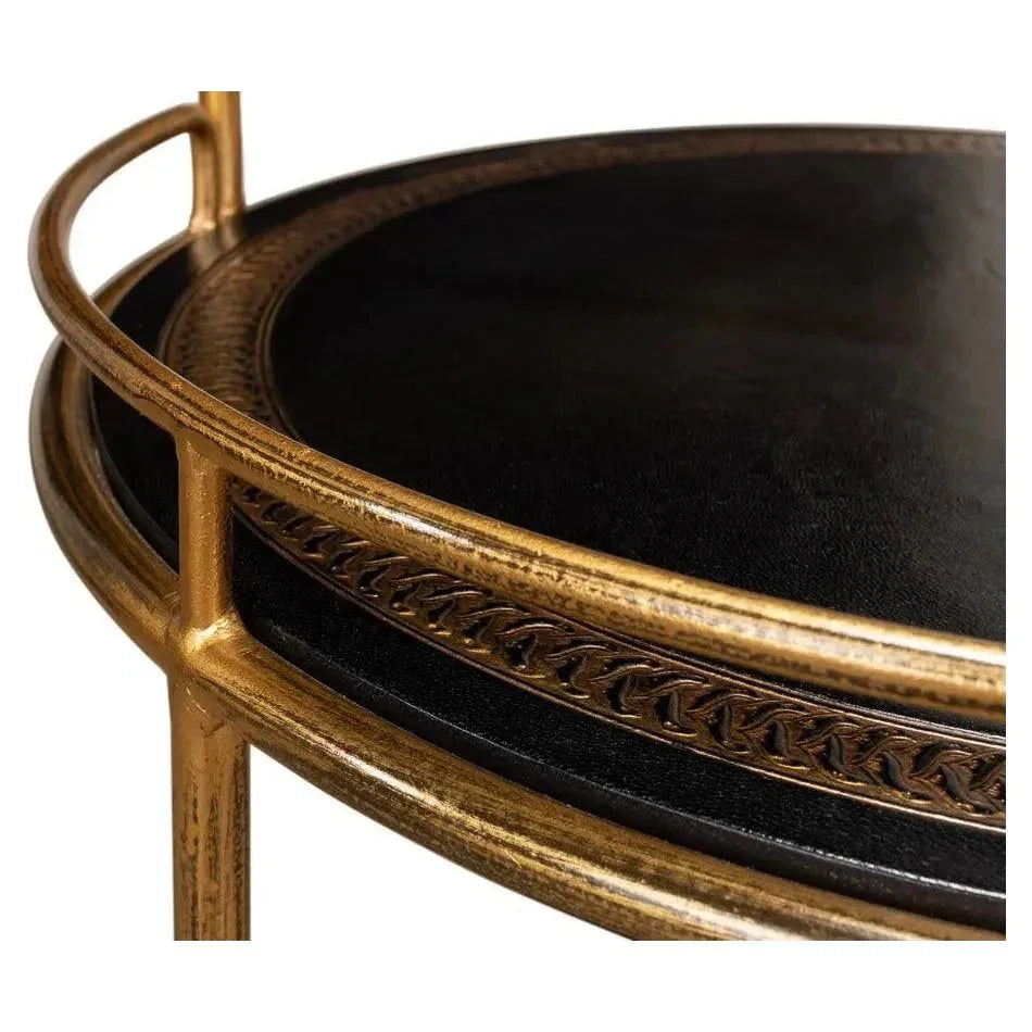 Server Round Side Table - LOOMLAN - Sarreid - Side Tables