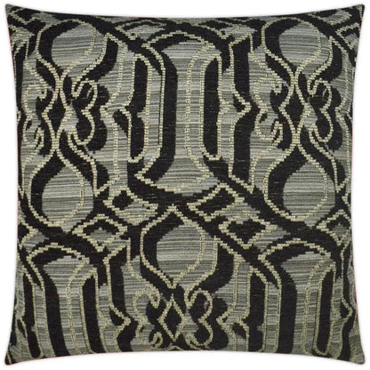 Sesto Black Throw Pillow With Insert - LOOMLAN - D.V. Kap - Throw Pillows