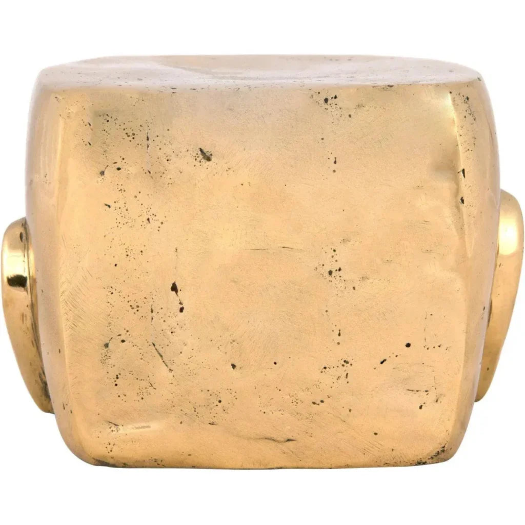 Set Of 3 Character Sculpture Brass 3PC - LOOMLAN - Noir - Statues & Sculptures