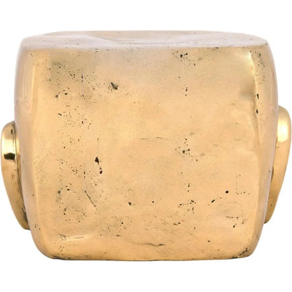 Set Of 3 Character Sculpture Brass 3PC - LOOMLAN - Noir - Statues & Sculptures