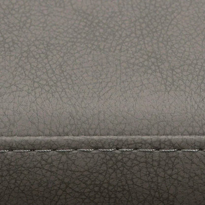 Set of Two Counter Height Chairs Grey Leatherette - LOOMLAN - Diamond Sofa - Counter Stools