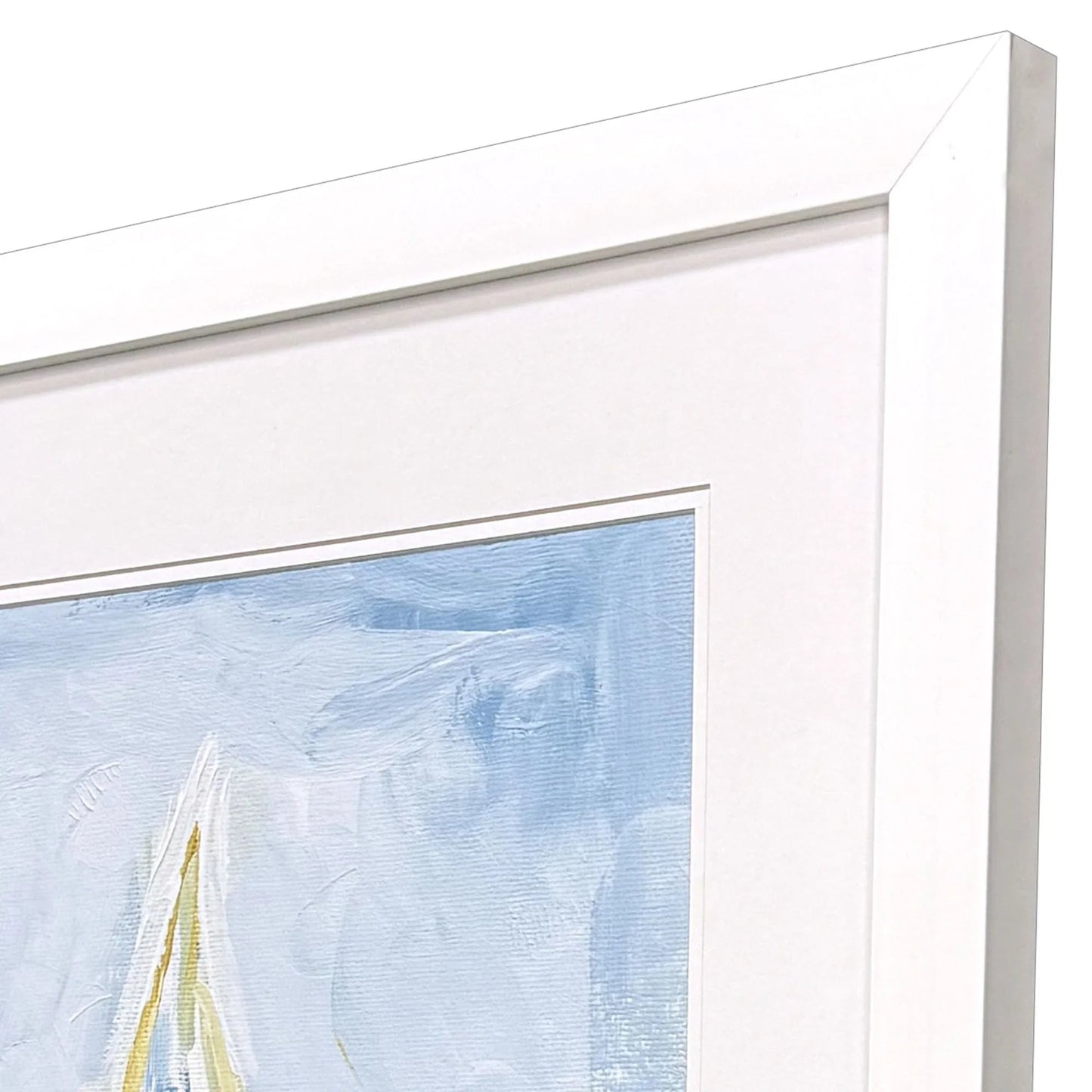 Setting Sail Glass Front Framed Wall Art