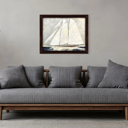 Setting Sail Glass Front Framed Wall Art