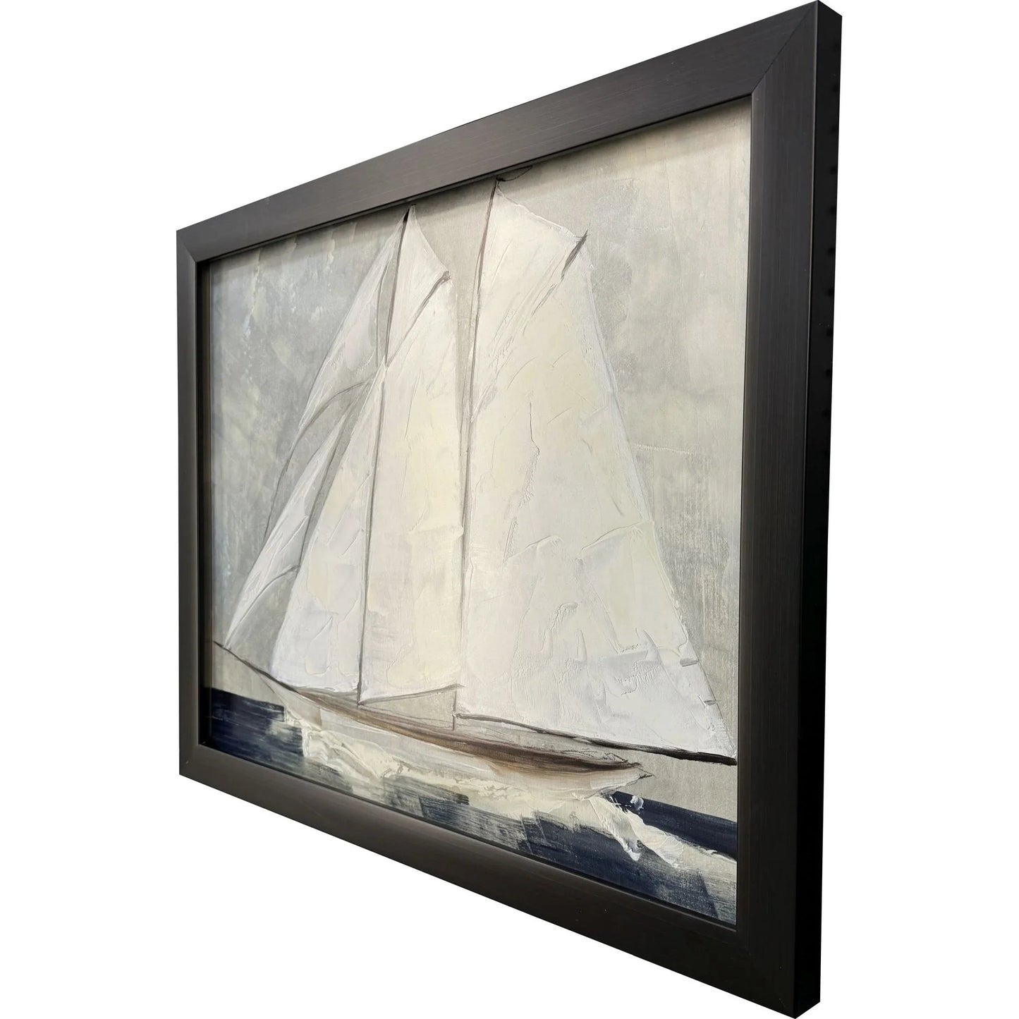 Setting Sail Glass Front Framed Wall Art