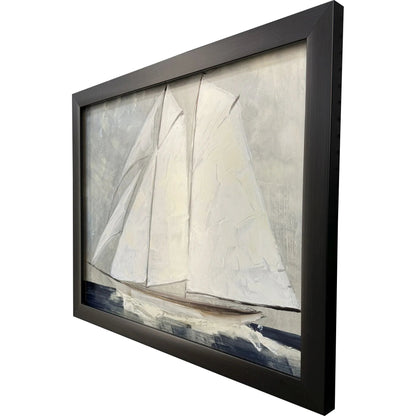 Setting Sail Glass Front Framed Wall Art