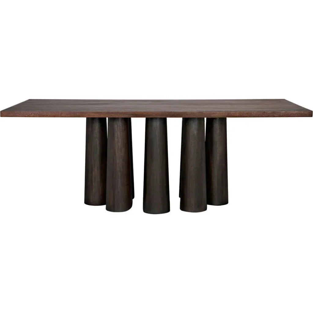 Severity Table-Dining Tables-Noir-LOOMLAN