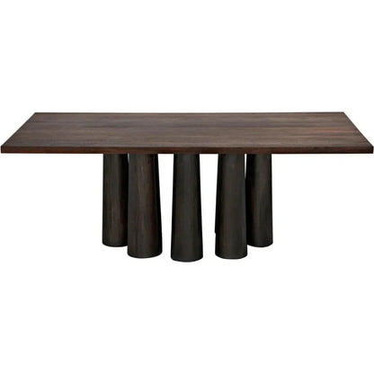 Severity Table-Dining Tables-Noir-LOOMLAN
