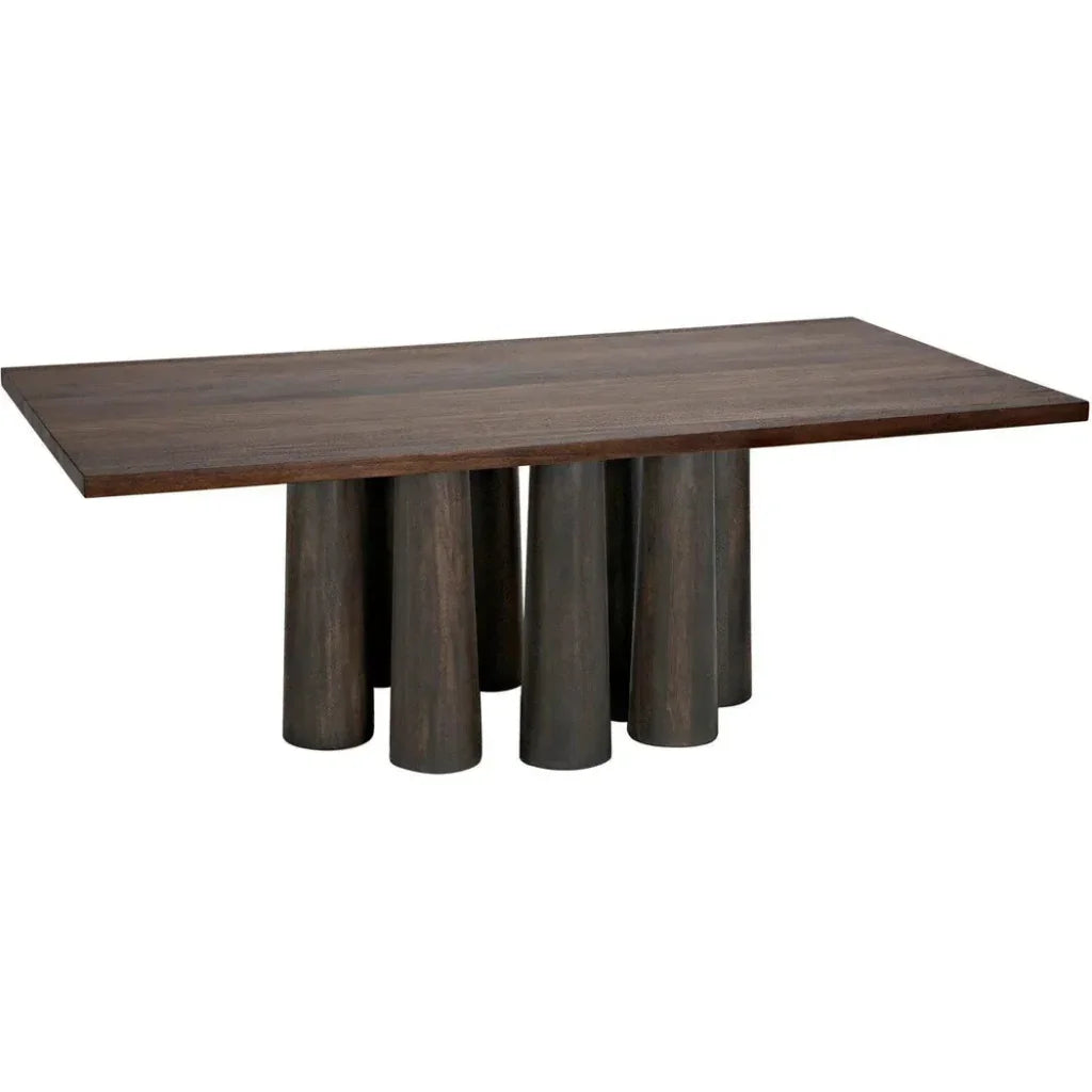 Severity Table-Dining Tables-Noir-LOOMLAN