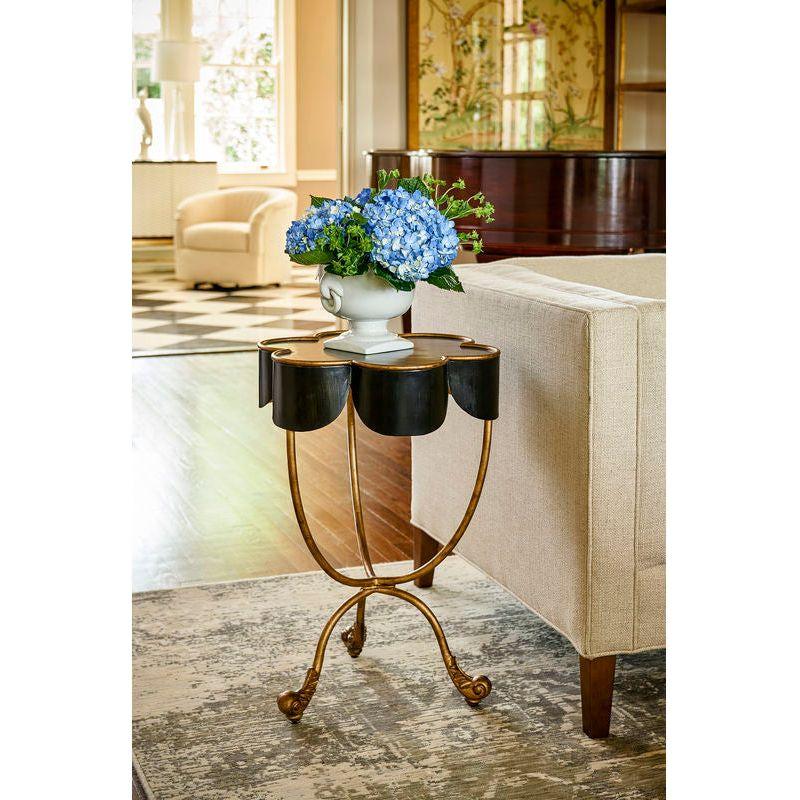 Seville Metal Black Accent Table - LOOMLAN - Chelsea House - Side Tables