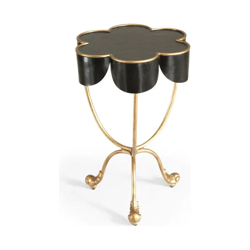 Seville Metal Black Accent Table - LOOMLAN - Chelsea House - Side Tables