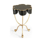 Seville Metal Black Accent Table - LOOMLAN - Chelsea House - Side Tables