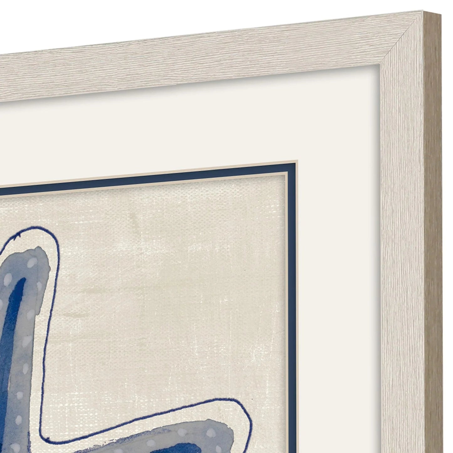 Shades of Starfish Blue Framed Wall Art 2PC