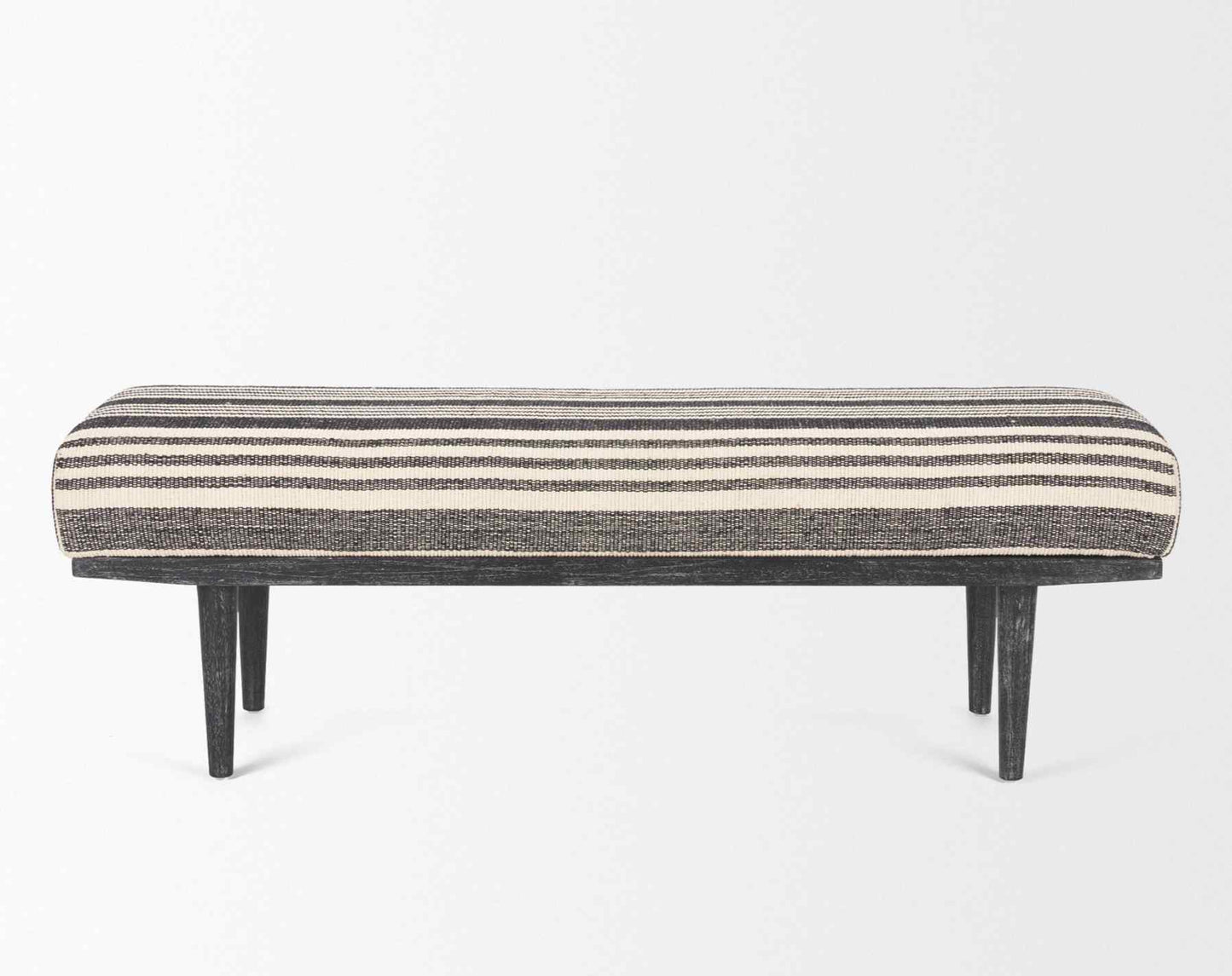 Shae Fabric Backless Bedroom Bench