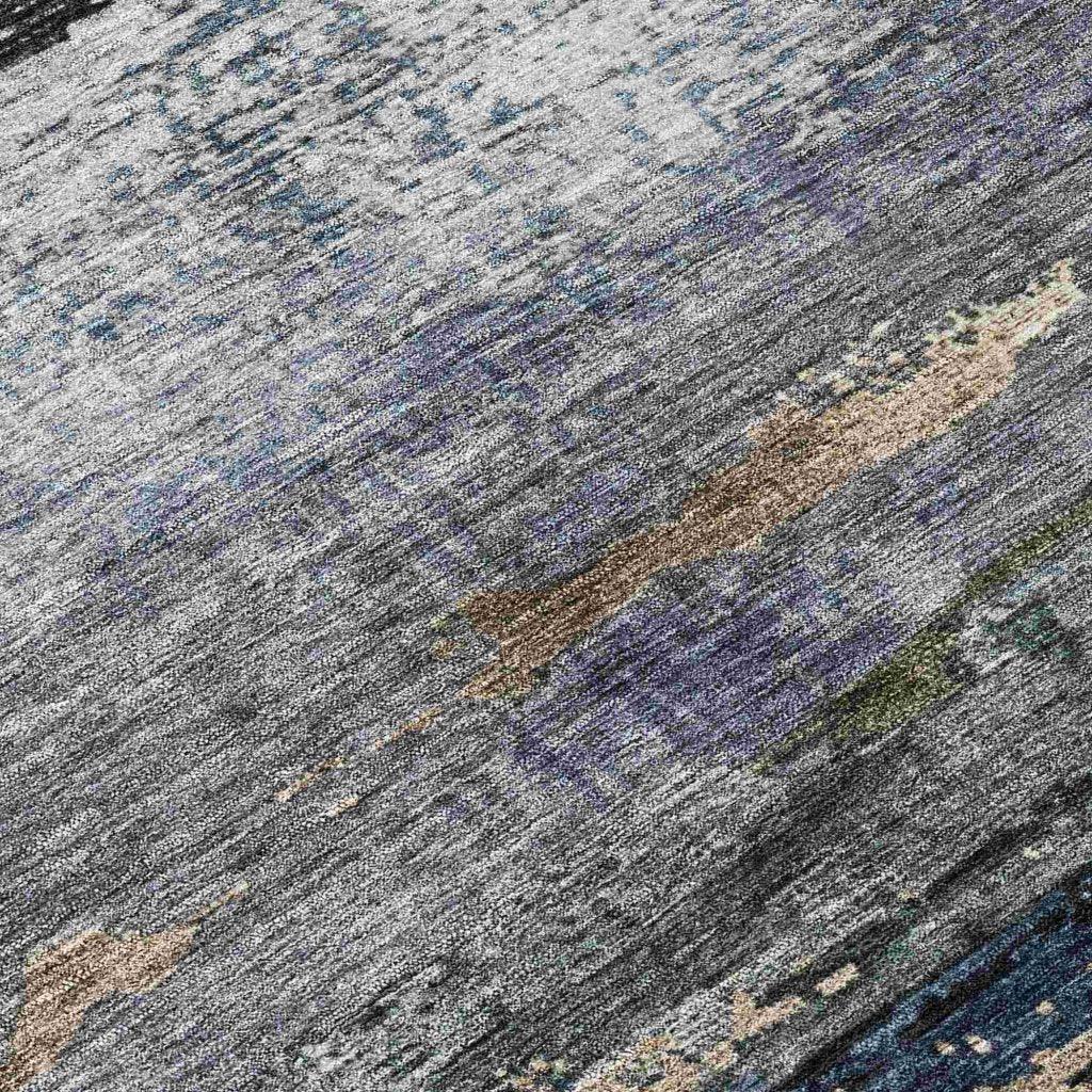 Shafira Blue Washable Indoor - Outdoor Rug - LOOMLAN - LOOMLAN Rugs - Outdoor Rugs