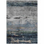 Shafira Blue Washable Indoor - Outdoor Rug - LOOMLAN - LOOMLAN Rugs - Outdoor Rugs