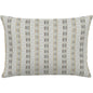 Shakira Ivory Handmade Outdoor Pillow-Outdoor Pillows-Earnest Collection-20"x13" Lumbar-LOOMLAN