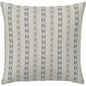 Shakira Ivory Handmade Outdoor Pillow-Outdoor Pillows-Earnest Collection-20" Square-LOOMLAN