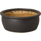Shallow Round Ceramic Lip Planter - LOOMLAN - Emissary - Planters
