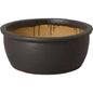 Shallow Round Ceramic Lip Planter - LOOMLAN - Emissary - Planters