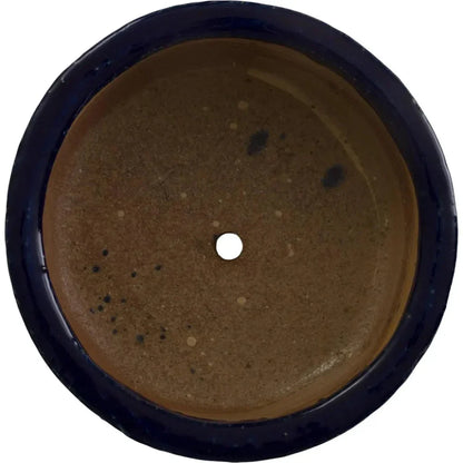 Shallow Round Ceramic Lip Planter - LOOMLAN - Emissary - Planters